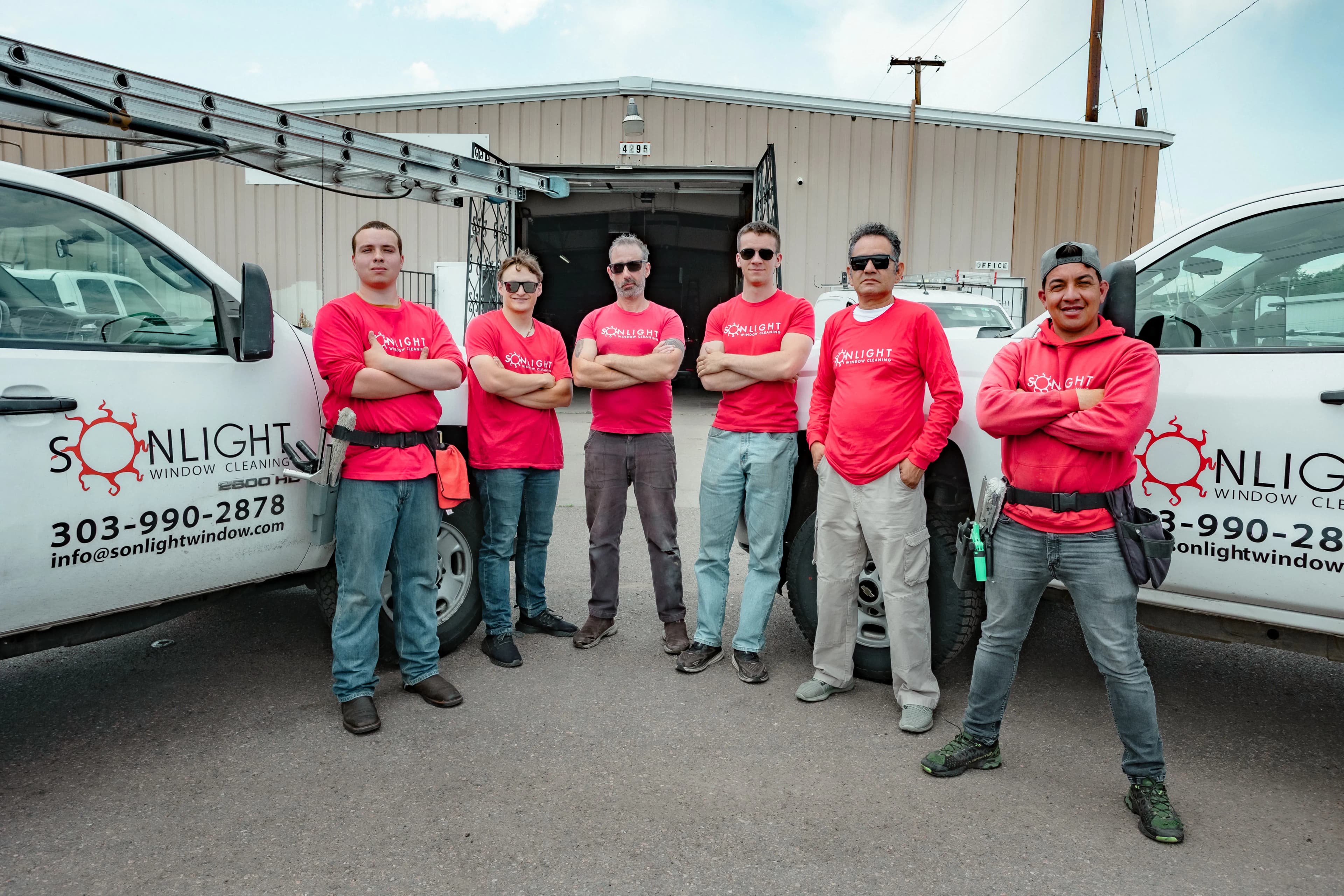 The Sonlight Window Cleaning team